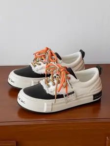 Men's Lightweight Breathable Casual Low Top Sneakers, Stylish Thick-Soled Trendy Sports Shoes for Fashion, Comfortable Versatile Footwear, Fashionable Casual Sneakers