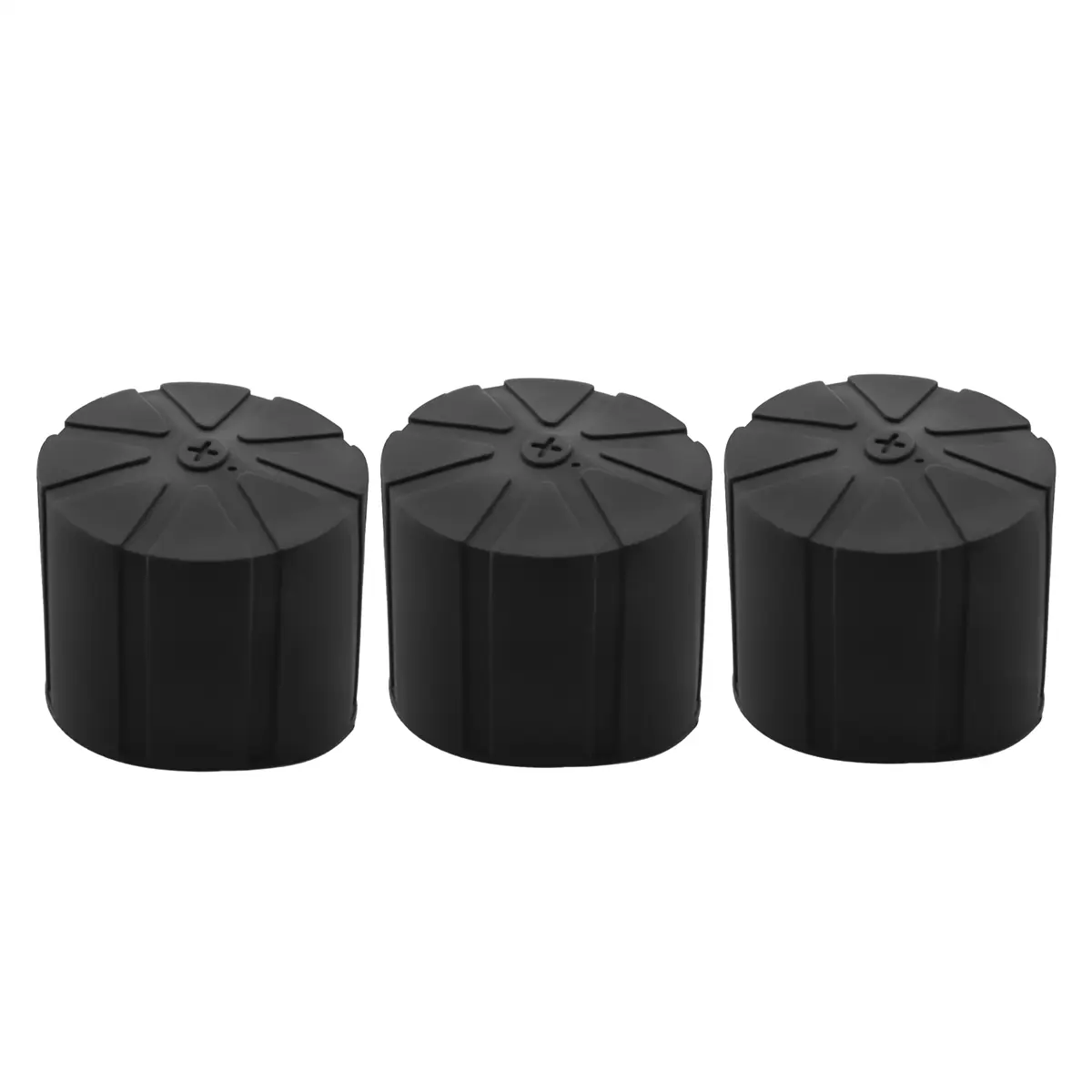 3Pcs Silica Gel Camera Accessories Lens Shield Protector Sets - Durable, Waterproof Universal Covers for 65-90mm DSLR Camera Lenses, Protector Lens, 3 Lens Protective Cover, Universal Fit