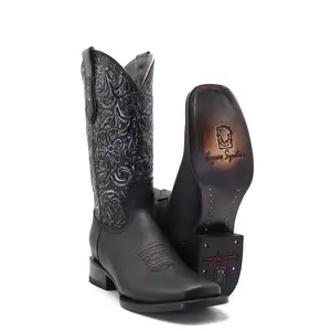 2460302401 - Vaquero Signature Women's Wide Toe Boots Grasso Black