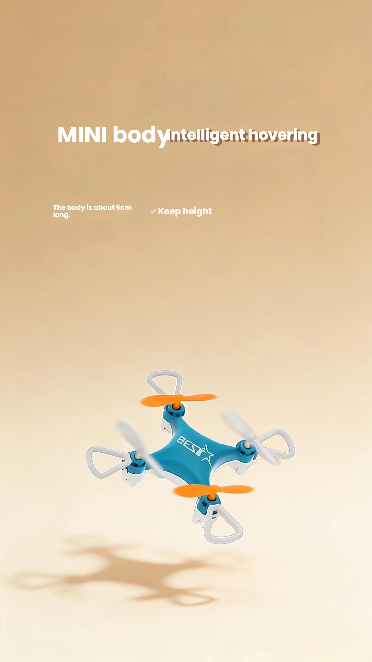 Pocket RC Drone, Small Quadcopter with Altitude Hold, Portable Remote Control Aircraft, Indoor Outdoor Flying Toy, Perfect Gift for young people