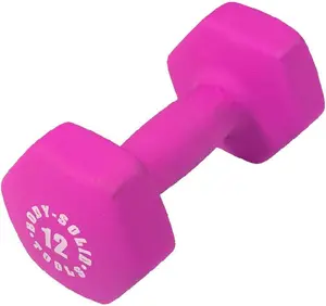 212 MAIN BSTND12 12 lbs Neoprene Dumbbell, Hand Weights for Weight Training & Physical Therapy, Dumbbells for Women, Men’s Fitness Equipment