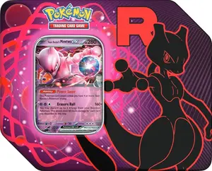 Team Rocket Tin [Team Rocket's Mewtwo ex] *Sealed*