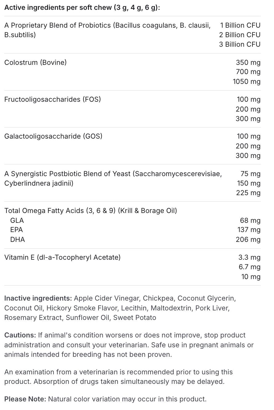 Allergy & Immune Chews - Dog Probiotics for Seasonal Allergies - PetLab Co. Allergy & Immune Chews - Dog Probiotics for Seasonal Allergies - PetLab Co.