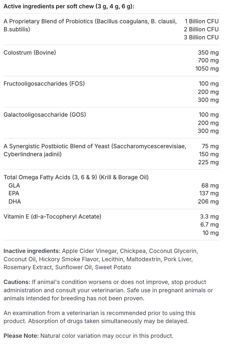 Allergy & Immune Chews - Dog Probiotics for Seasonal Allergies - PetLab Co.