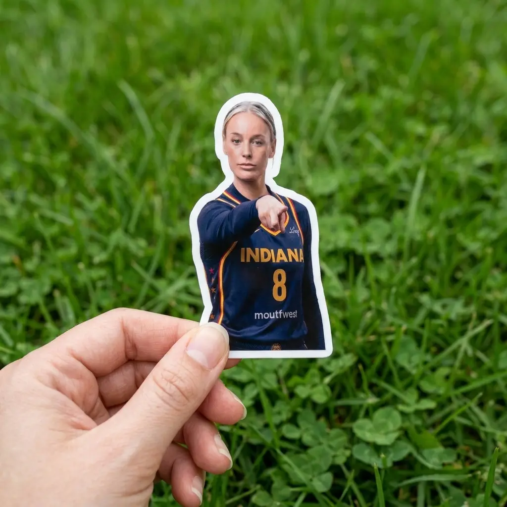 [DIE-CUT STICKER] Sophie Cunningham Sticker, Sophie Point God, Basketball Stickers