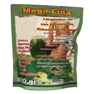 Mega Lina Detoxify Your Intestines, Kidneys and Liver Healthcare Dietary ( Mega Lina Purifica tus Intestinos, Riñones y Hígado Salud Dietética) Supplement Edible Fitness