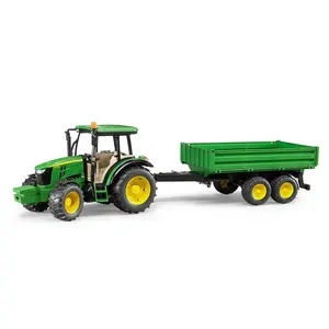 Bruder 09816 John Deere 5115M w/ Tipping Trailer 24.12.8