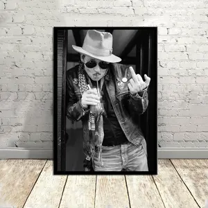 Johnny Depp,Music Poster,Vintage Poster, Poster,Wall Decor,Wall Art poster no frame
