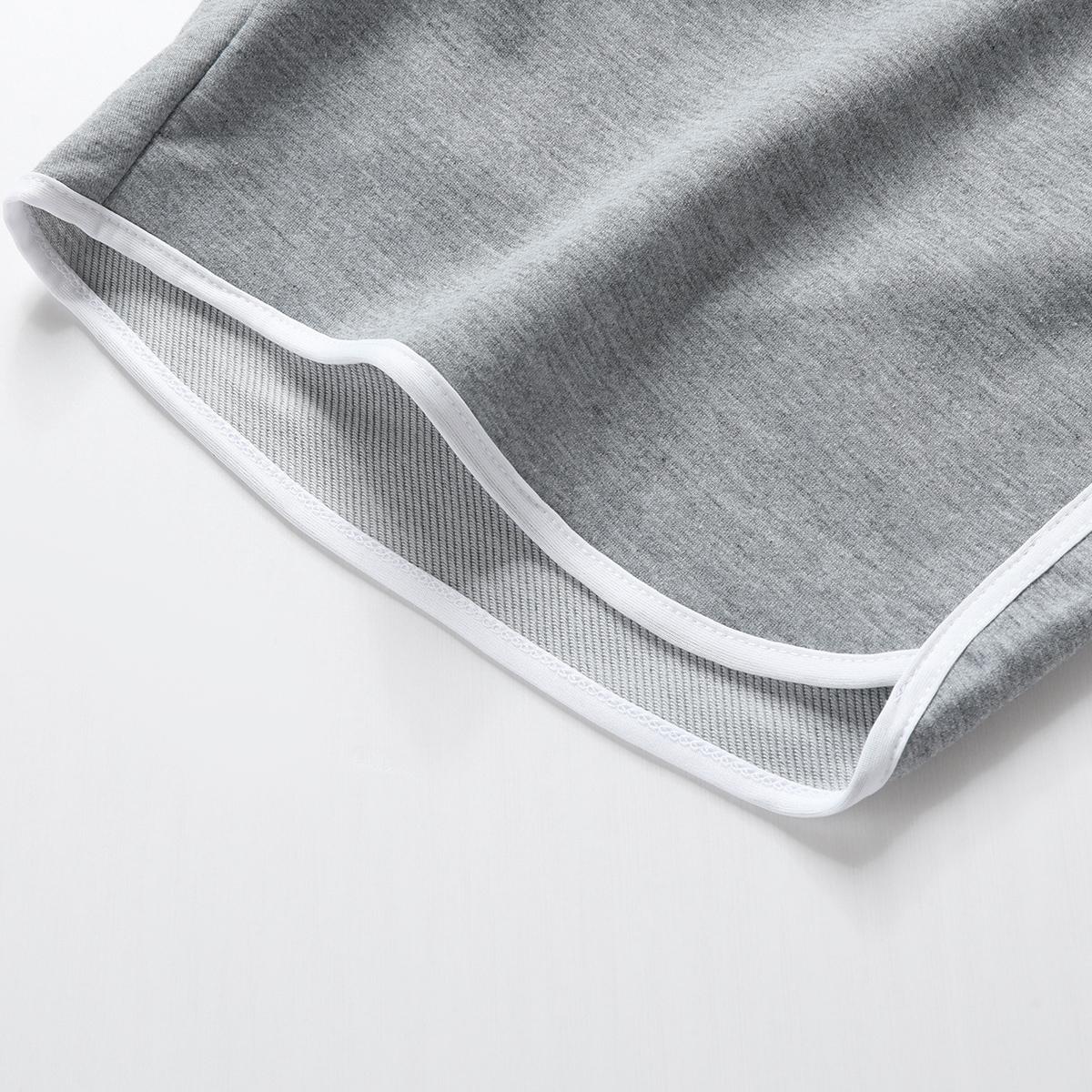 Women’s casual shorts, athletic shorts, lounge shorts, solid color, drawstring elastic waistband, suitable for casual wear and outdoor sports/yoga, women’s shorts, summer clothing