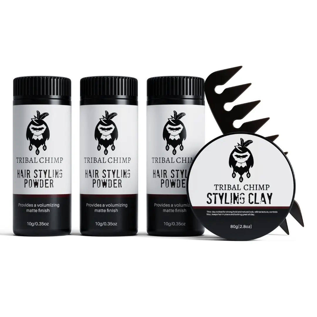 Styling Clay Bundle for Daily Haircare - Gel