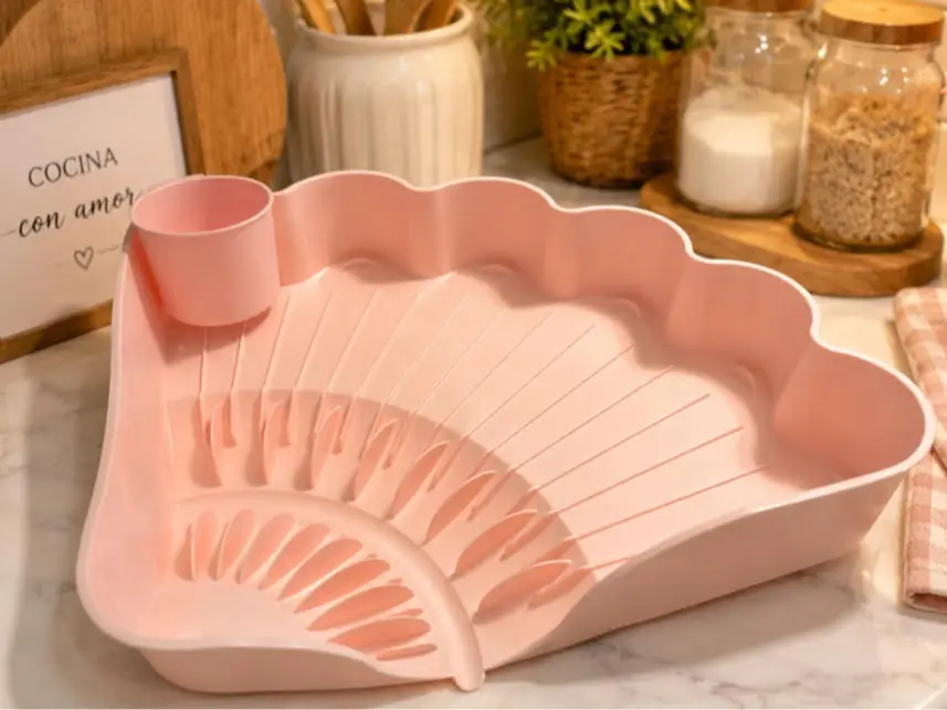 Escurridor rocita Dish Drainer Pink