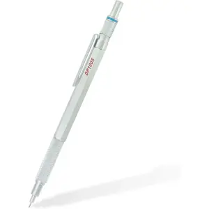 Chromagraph Metal Mechanical Pencil .5 mm  Barrel Mechanical Pencil with Built In Lead Pencil Grade , Lead Pencil Holder for Drafting, Sketching, and Drawing