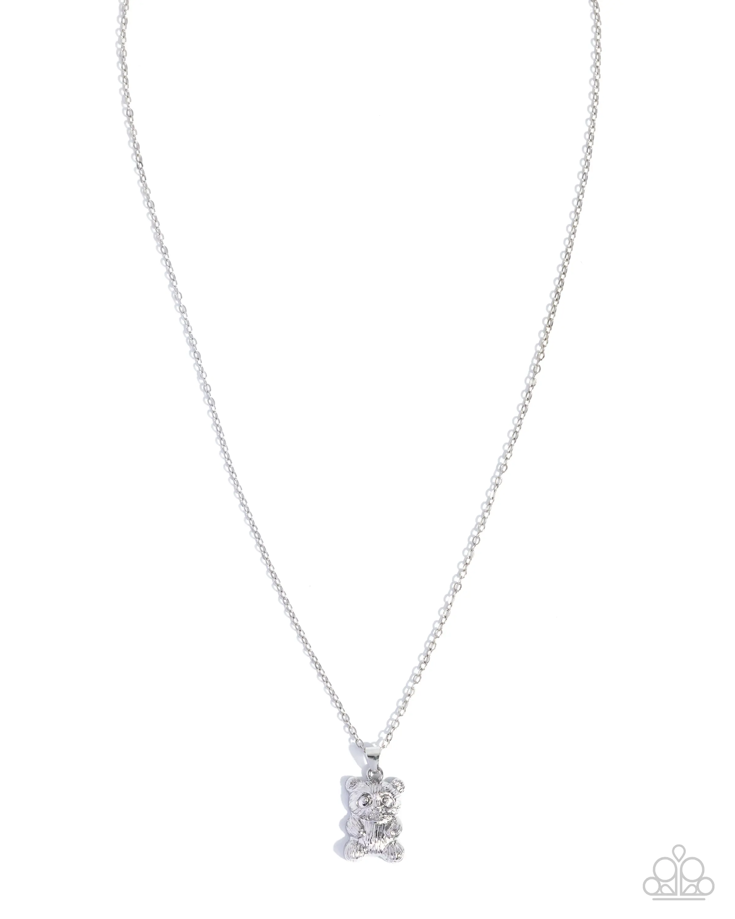 Panda Perfection - Silver Pendant Necklace - Silver Panda Pendant on Classic Silver Chain