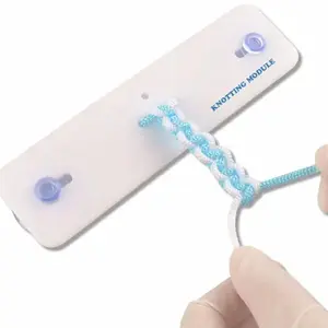 Knot Tying Kit – Knot Trainner Instrument Tool to Practice Knots, Suture Board Simulator for Pracice, Gift for Medical & Nursing Students for Knotting Tie Techniques