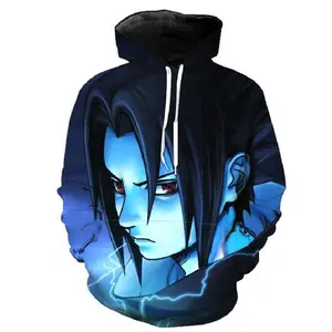 Pemagear Sasuke Uchiha 3D All Over Print Hoodie