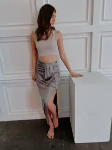 Graceful Wrap Skirt