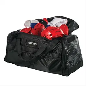 212 MAIN Premium Heavy-Duty Lacrosse Sport Bag, Black, Medium, with Zipper Pockets (Model 2139-010213)
