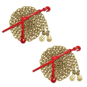 5/16" Grade 70 Chain And Lever Binder Kit: 4 Pcs