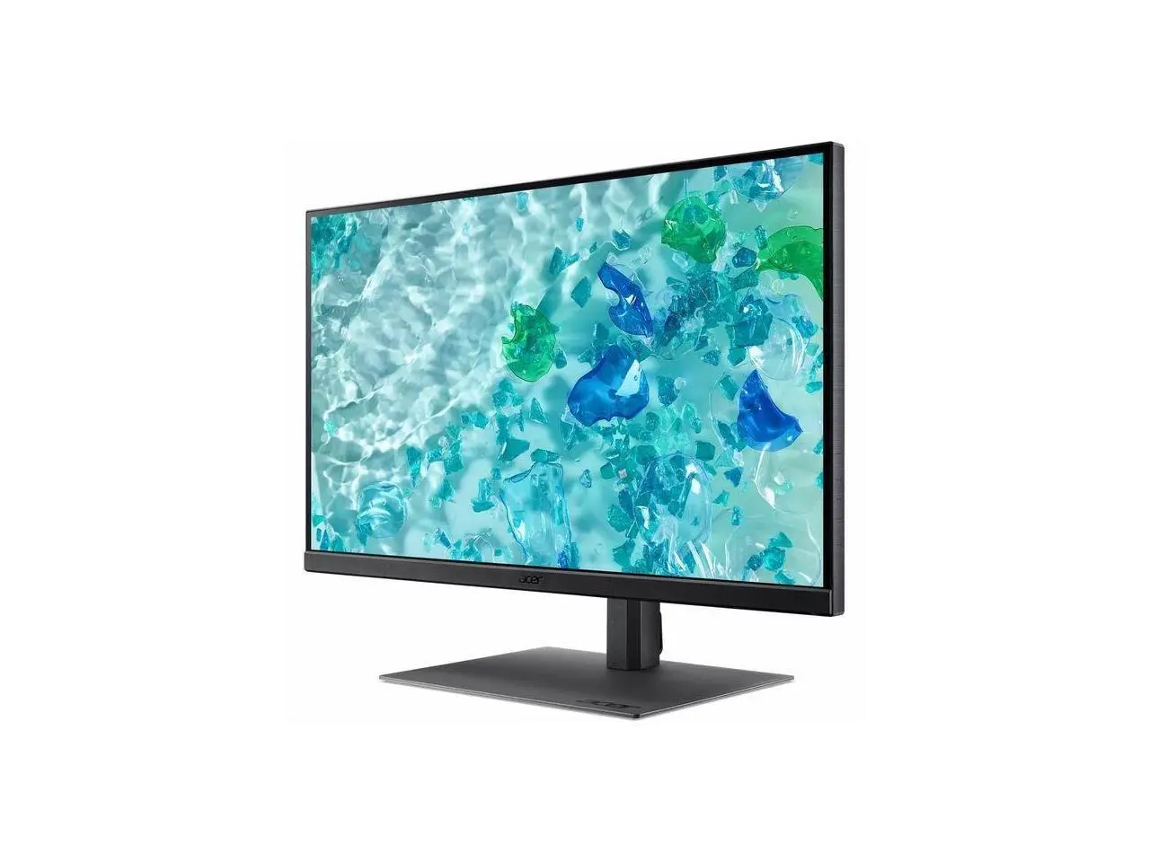Acer Vero B277K LB 27" 4K UHD IPS Monitor, 3840 x 2160, USB Hub, Ergonomic Adjustable Stand, HDMI & DisplayPort, Eco-Friendly Business Monitor, Black