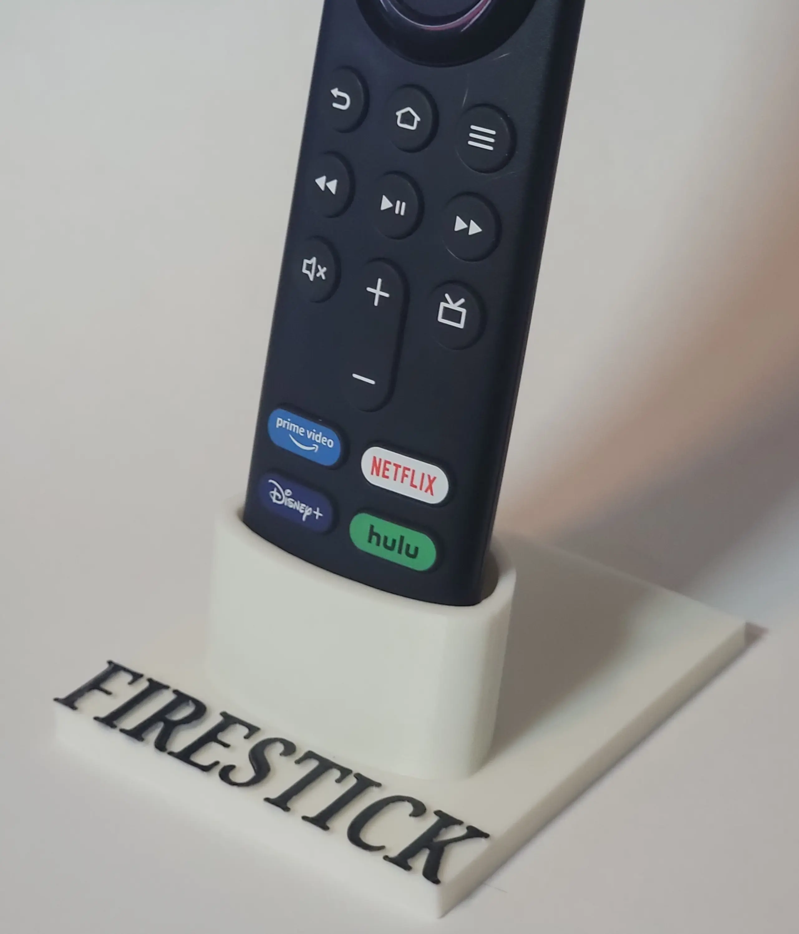 Sleek Firestick Remote Holder – Perfect Organization for Home & Office, Desk, Nightstand, Bookshelf, Coffee, Kitchen, Bed Room