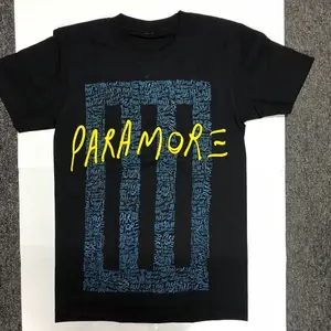 Paramore T-shirt Band Tour Tee Casual Cotton