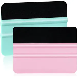 Vinyl  Tool,2 Pack Squeegees for Vinyls  and Teal,Felt  Vinyls Scraper Tool for Crafting Vinyl Application