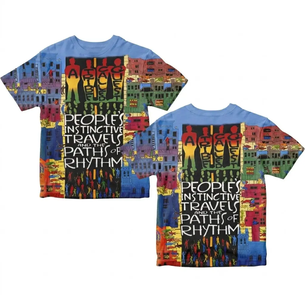 A Tribe Called Quest All Over Print Shirt 3D Graphic Marauders Merch Regular Fit HY4278