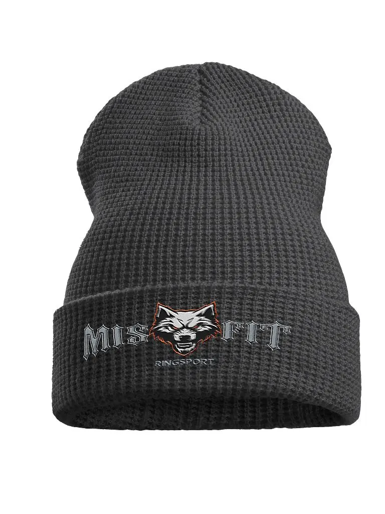 Misfit Ringsport waffle knit Beanie