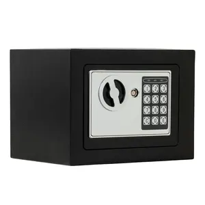 Small Electronic Safe Box with Digital Keypad Lock, Mini Security Cabinet for Cash, Jewelry and Valuables, Anti-Theft Safe for Home, Office and Dorm outdoorfun summervibes