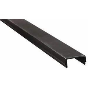 212 MAIN 8 ft. Elixir Style Plastic Window Frame Screw Cover, Black