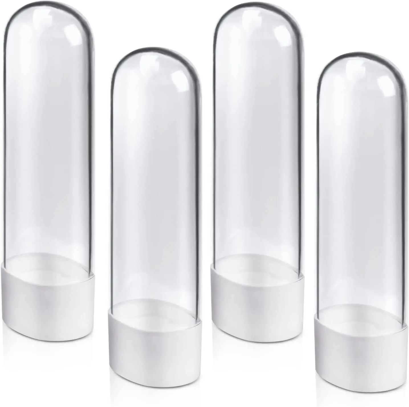 4 Pack Electric Toothbrush Head Holder Storage Case Toothbrush Holder Electric Toothbrush Holder No Mess Hygienic Toothbrush Head Holder No Grime Build-Up