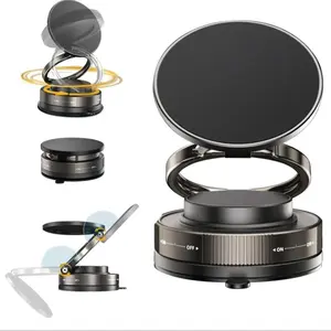 2026 New Vacuum Cup Car Phone Holder, Dual-Use for Car Navigation and Desktop, Secure Attachment, Ideal for Drivers and Desk Users