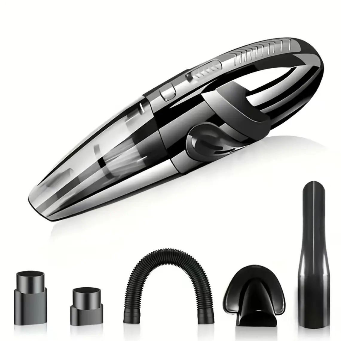 Mini Cordless Handheld Vacuum Cleaner | Powerful Suction for Pet Hair, Dust, Crumbs & Small Messes | Perfect for Home & Car Cleaning | Lightweight, Portable & Wireless with Multiple Attachments | Quick Clean Anytime Anywhere