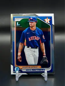 2024 Bowman Chrome Prospects #BCP-69 Brice Matthews