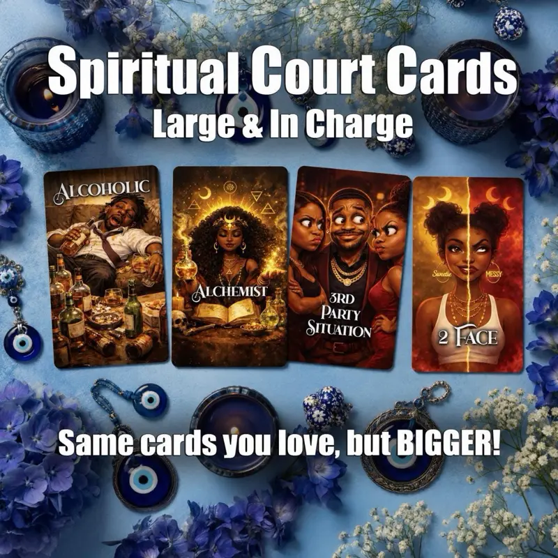 Spiritual Court Cards (Bigger Size)