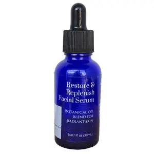 Restore & Replenish Facial Serum - Botanical Oil Blend for Radiant Skin 1 fl oz 30mL