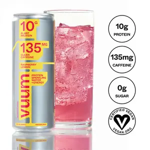 Drink Vuum Raspberry Lemon Protein Sparkling Water