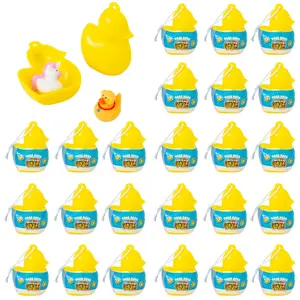 Duck Duck Micro Quackers Duck-Shaped Mystery Containers - 12 Pack