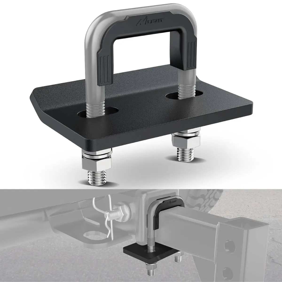 Black/Gray 2Inch 1PC