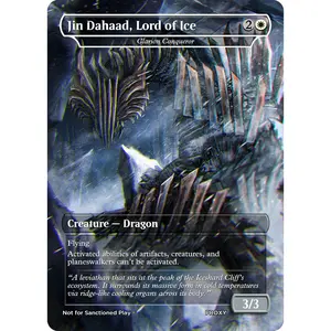 Jin Dahaad, Lord of Ice (Clarion Conqueror) - MTG PROXY Video Games/Monster Hunter Wilds