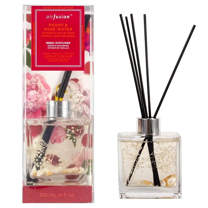 4 oz Peony & Rose Scents-Reed Diffuser 4 oz Peony & Rose Scents-Reed Diffuser