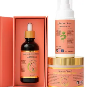 Eman's Secret Toddler Bundle for Hair Growth & Hydration - Includes Rosemary Hair Oil & Cream Butter for Kids Hair Care