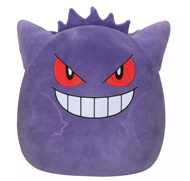 Pokemon 20" Ultra Soft Squishmallows Gengar Plush