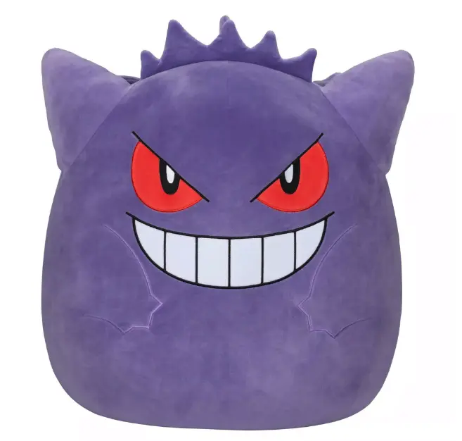 Pokemon 20" Ultra Soft Squishmallows Gengar Plush