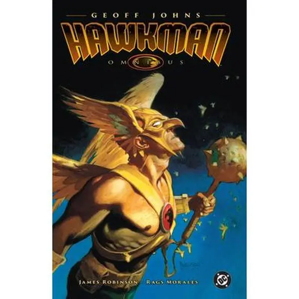 The Hawkman Omnibus (2025 Edition) - Geoff Johns, James Robinson, Patrick Gleason, Hardcover, Issues #1-25 & JSA #56-58, 4.05 lbs, Hardcover Books, English Book