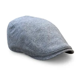 The Bruiser Boston Scally Cap - Stone Grey
