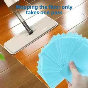 100-Pack Floor Cleaning Tablets - Powerful Cleaner for Tiles & Floors, Disinfecting, Deodorizing & Fragrance, Multi-Surface Cleaner for Mops, Quick-Dissolving Cleaning Sheets