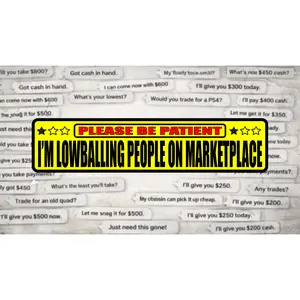 Marketplace Lowballer Sticker
