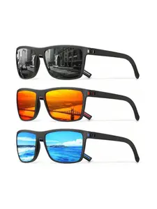 Men's Polarized Sunglasses Set, Unisex UV Protection, Vintage Classic Elegant Light Frame, Sunglasses for Sports Outdoor Golf Fishing
