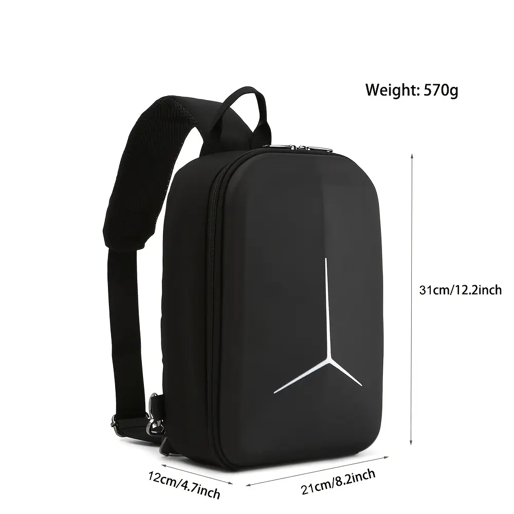 Suitable for DJI Mini3/Mini3 Pro/Mini4 Pro Storage Bag, Compatible with DJI Mini3/Mini3 Pro Accessories, Single Shoulder Chest Pack Travel Pouch